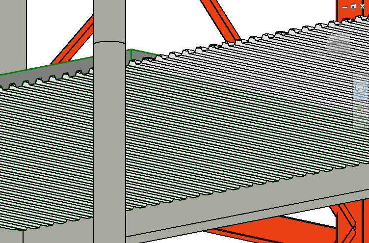 CYPECAD. Esportazione in formato IFC. Lamiera e la soletta di calcestruzzo dei solai misti (Revit® Architecture)