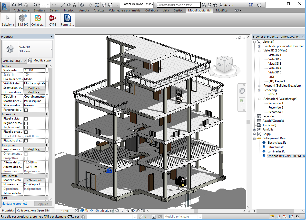 Complemento Open BIM per Revit