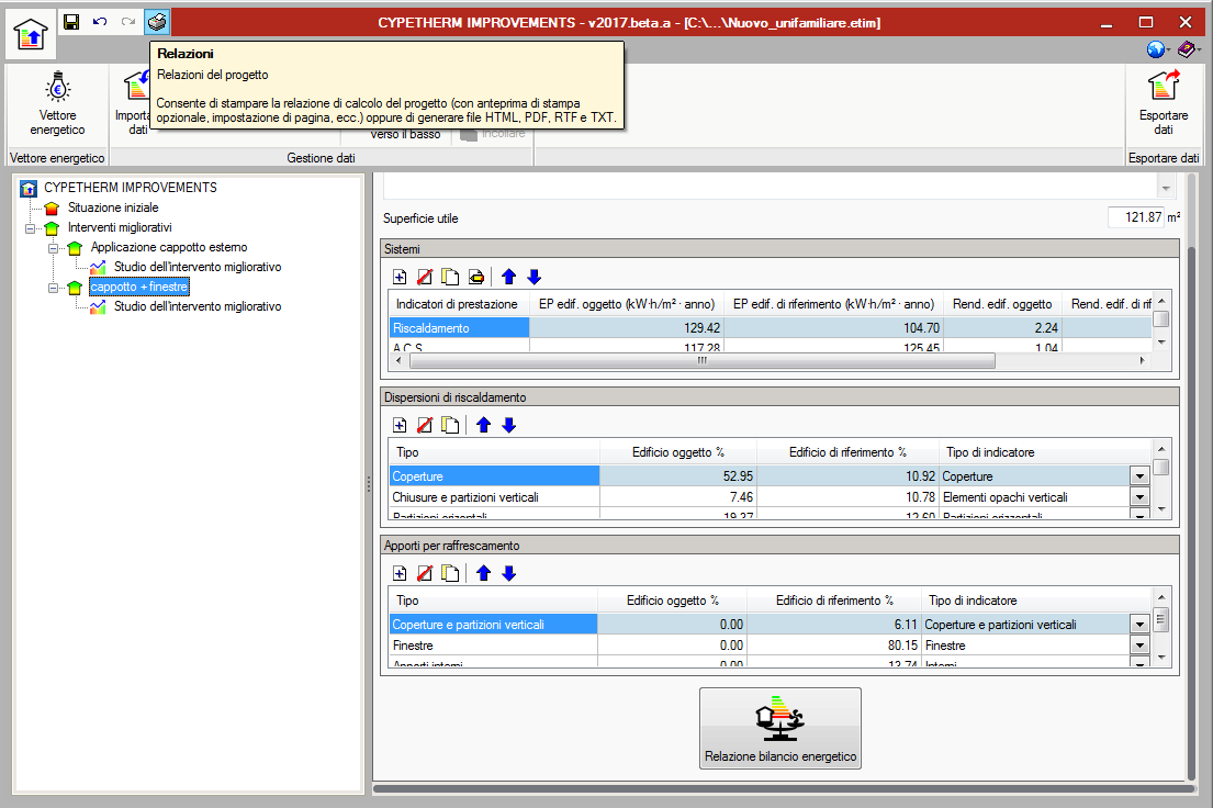 Nuovi programmi. CYPETHERM Improvements.