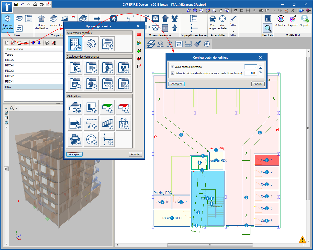 CYPEFIRE Design. Requisiti degli edifici